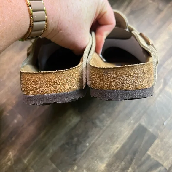 NWOT Birkenstock Boston Clog Taupe - Picture 6 of 11